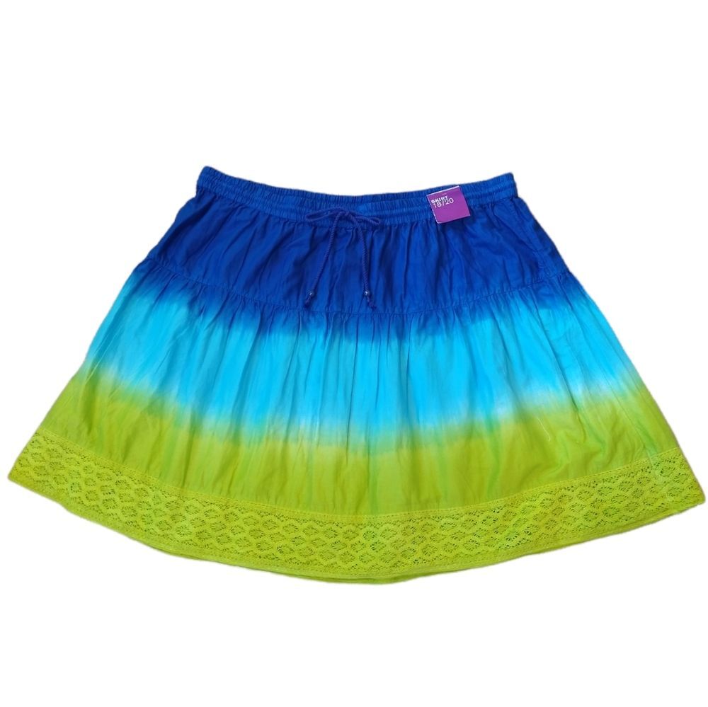 NWT Lane Bryant Dip Tie Dye Boho Skirt